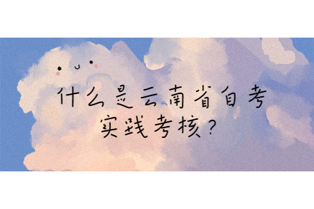 什么是云南省自考實踐考核？