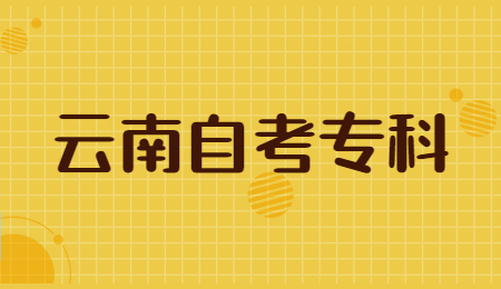 云南自考大專